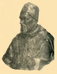 Byst av påven Innocentius X, c1690, 1881.