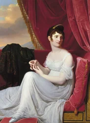 Porträtt av Madame Tallien, 1806