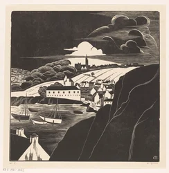 Hamn vid lågvatten (originaltitel på objekt)