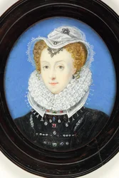 Drottning Elizabeth I (emalj)