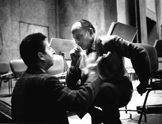Henri DUTILLEUX med Paul Sacher, 20-talet.