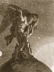 Atlas bär himlen på sina axlar, 1731