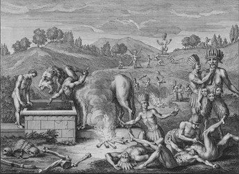 Idols of Tabasco, 1723.