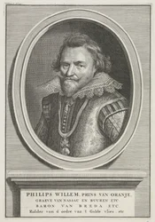 Porträtt av Philip William, Prince of Orange