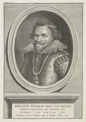 Porträtt av Philip William, Prince of Orange