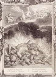 Herkules död, 1731