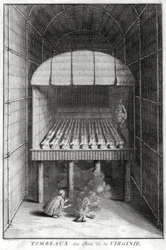 Tombs of the Virginian Kings, c1734