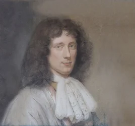 Porträtt av Christiaan Huygens 1629-1695, 1686.