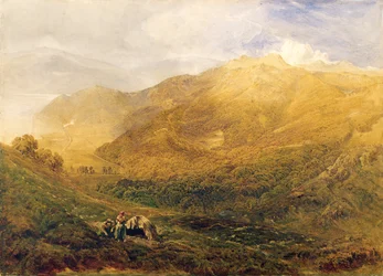 Arthog, nära Barmouth (olja på duk)