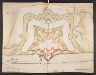 Plan över Tilbury Fort