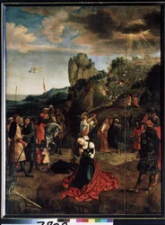 Le martyren av Sainte Catherine. (The Martyrdom of Saint Catherine) - Peinture de Bernard van Orley (Barend, Barent, Bernaert van Brussel