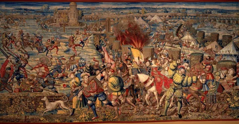 Slaget vid Pavia, ca 1530.