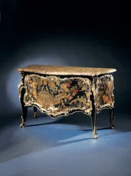 En Ludvig XV-kommod, 1710-65