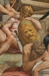 Counterfacata, Bernardino Gatti, Resurrection 1529, Detalj