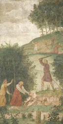 Cephalus straffad vid jakten
