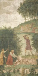 Cephalus straffad vid jakten, ca. 15201522.