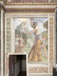 Halshuggning av Saint Catherine of Alexandria, Besozzi Chapel