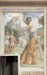 Halshuggning av Saint Catherine of Alexandria, Besozzi Chapel