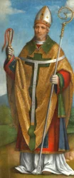 Saint Ambrose, 1520-22 (tempera ombord)