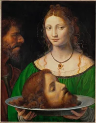 Salome med Johannes Döparens huvud, sen tid (målning)