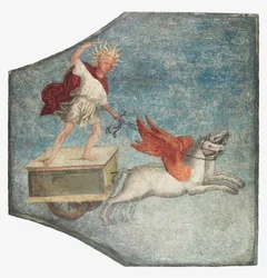 Apollons vagn, ca. 1509.