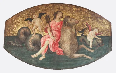 Helle på en bagge, ca. 1509.