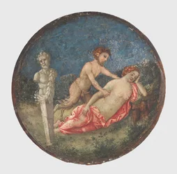 Jupiter och Antiope, ca. 1509.