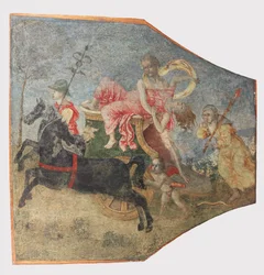 Våldtäkt av Proserpine, ca. 1509.