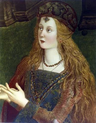 Porträtt av Lucrezia Borgia