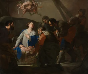 Tillbedjan av herdarna, c.1650