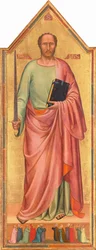 Saint Paul och en grupp av tillbedjare