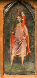 St. Christopher (tempera på panel)