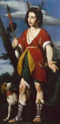 Actaeon (olja på duk)