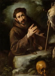 Den helige Franciskus i bön, ca. 16201630.