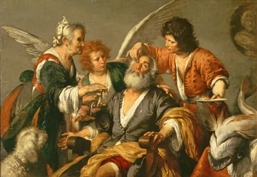 The Healing of Tobit, tidigt 1630-tal