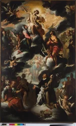 Visionen av Saint Dominic (himlen)