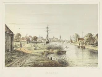 Utsikt över Alkmaar från Zeglis