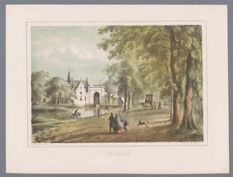 Stadsbild i Alkmaar Alkmaar (serietitel på objekt)