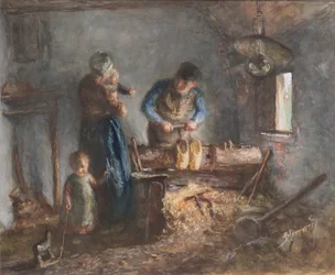The Sabot Maker (akvarell)