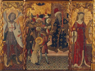 Sankt Michael, martyrdömet i Saint Eulalia och Saint Catherine