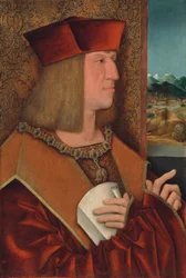 Porträtt av Maximilian I