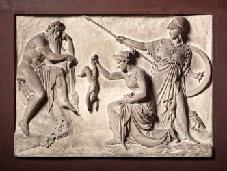 Thetis doppar Akilles i floden Styx