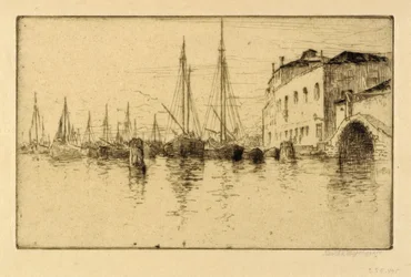 Längs Giudecca, Venedig