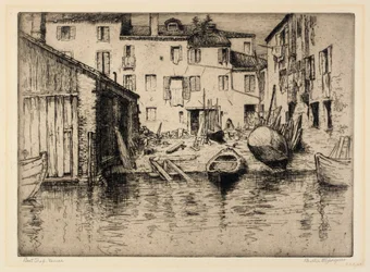 Båtbutik, Venedig