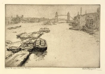 Tower Bridge, Themsen, London