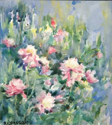 Utan titel blommor, 1916.