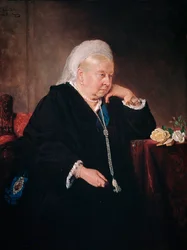 Porträtt av drottning Victoria (målning