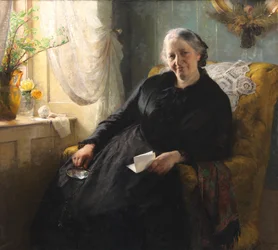Porträtt av Cecilie Trier, född Melchior