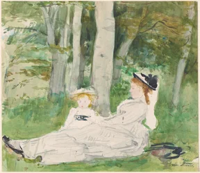 Vid skogens kant (Edma och Jeanne)