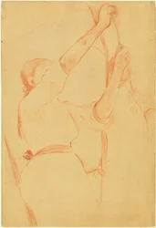 Flickan plockar körsbär, 1891.